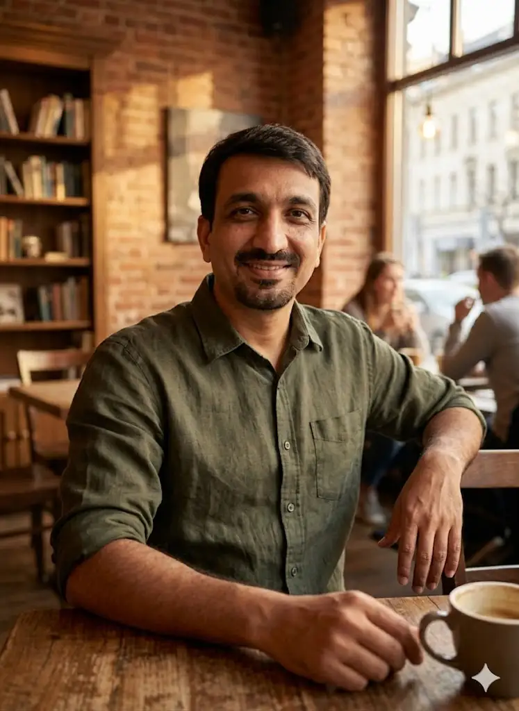 Smart Casual Cafe Look