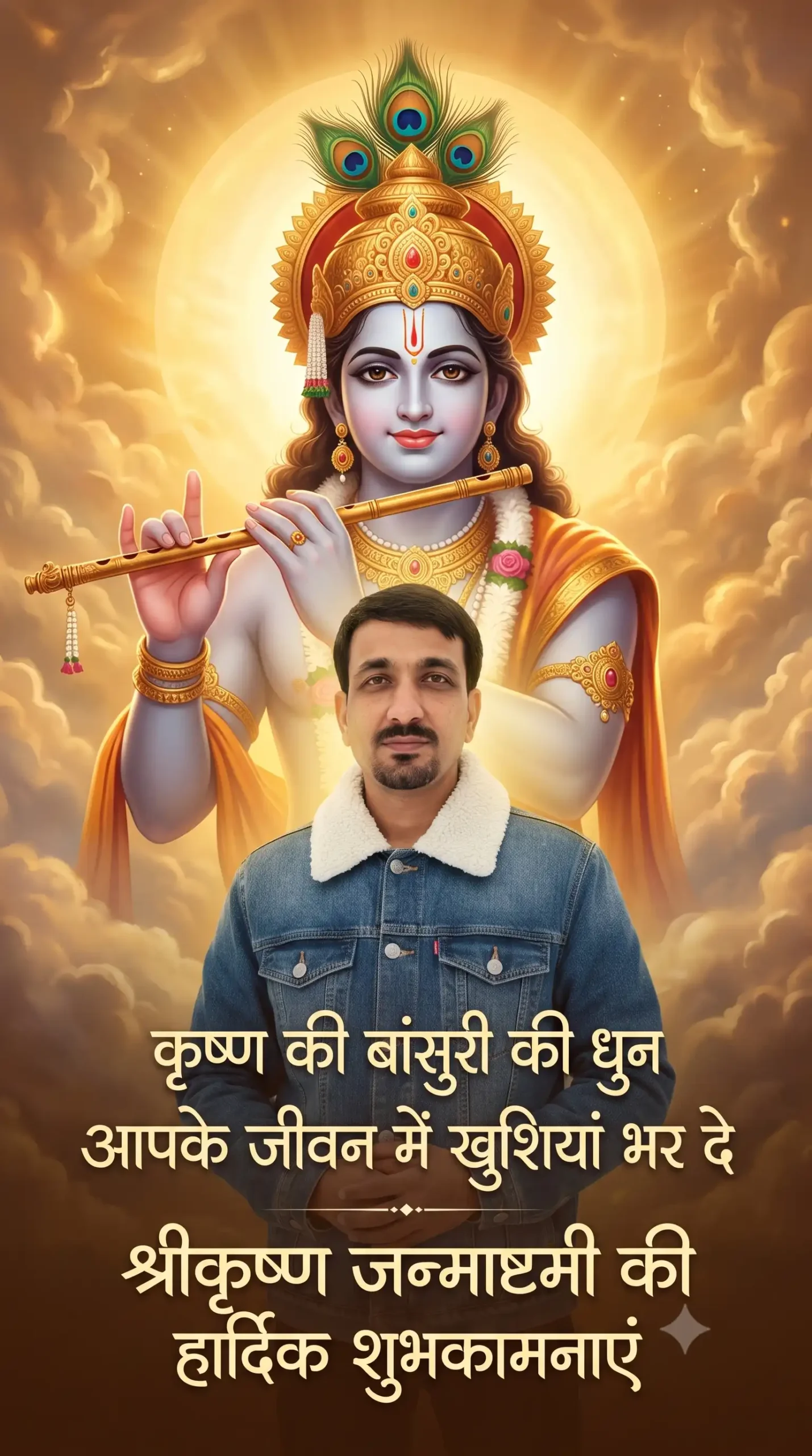 Krishna Blessing Poster