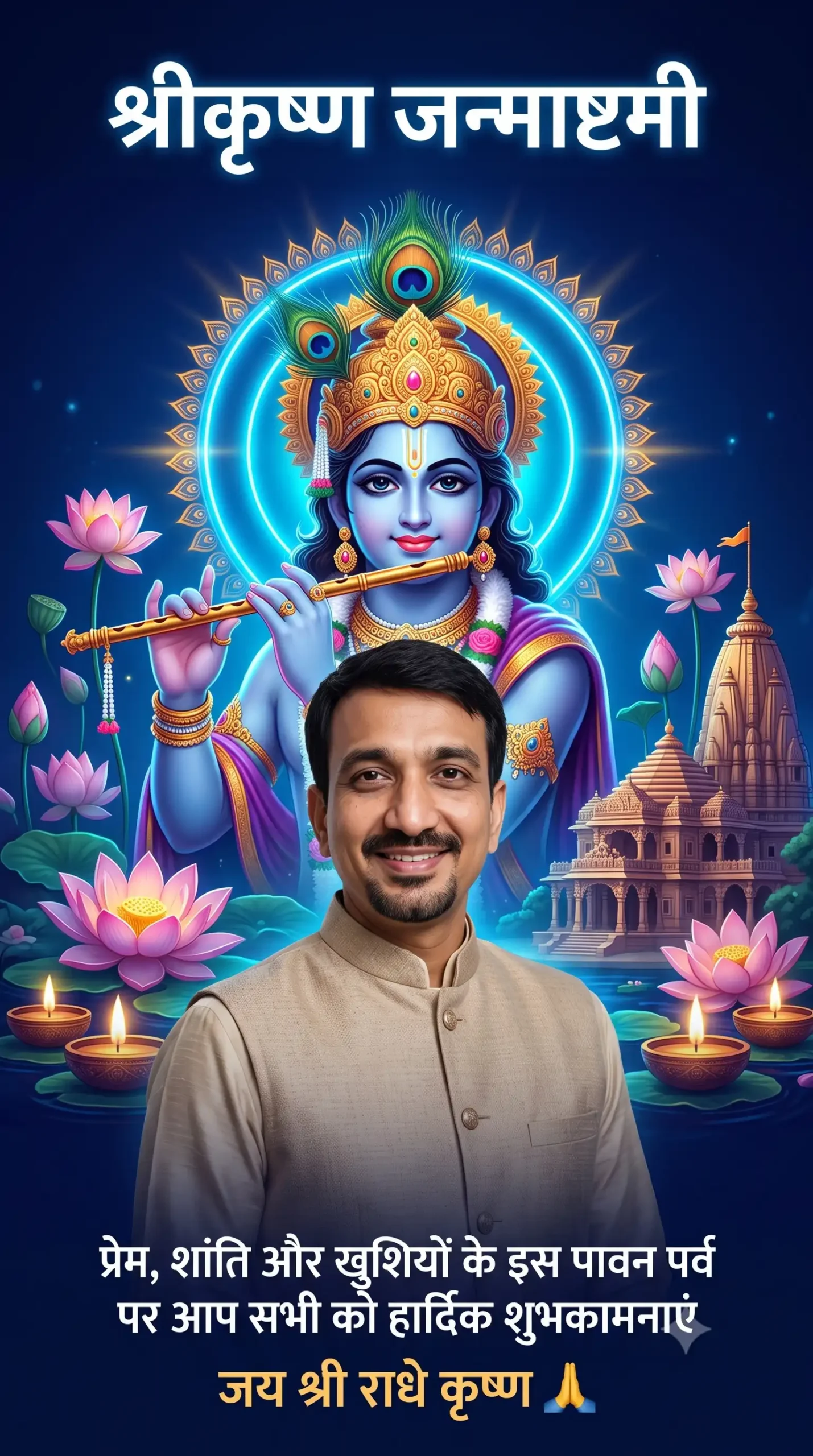 Premium Social Media Greeting Poster